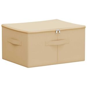 vidaXL Opbevaringskasse Ikke-v&aelig;vet stof 43 x 34 x 23 cm 33,6 L