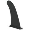 vidaXL SUP fin 3,5 x 18 x 21,5 cm Nylon Sort
