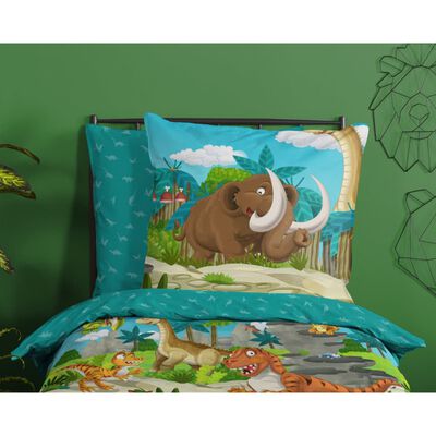Good Morning sengetøj til børn Prehistoric 135x200 cm