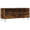 vidaXL tv-bord 100x34,5x44,5 cm konstrueret tr&aelig; r&oslash;get egetr&aelig;sfarve