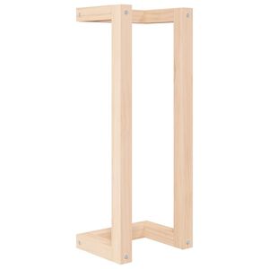 vidaXL h&aring;ndkl&aelig;deholder 23x18x60 cm massivt fyrretr&aelig;