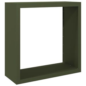 vidaXL br&aelig;ndestativ 100x40x100 cm st&aring;l gr&oslash;n