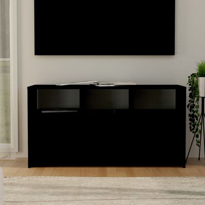vidaXL tv-bord 102x37,5x52,5 cm spånplade sort