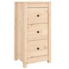 vidaXL sk&aelig;nk 40x35x80 cm massivt fyrretr&aelig;