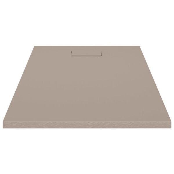 vidaXL brusekar SMC 120x70 cm brun