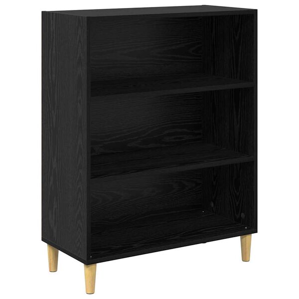 vidaXL Sideboard Sort eg 69,5 x 32,5 x 90 cm Konstrueret tr&aelig;
