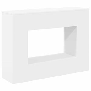 vidaXL Console Table Hvid 101 x 29 x 74 cm Konstrueret tr&aelig;