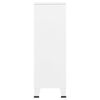 vidaXL industrielt klædeskab 67x35x107 cm stål hvid