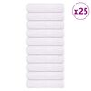 vidaXL badeh&aring;ndkl&aelig;der FROGN 25 stk. hvid 100x150 cm 360 gsm