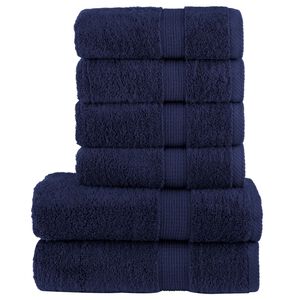 vidaXL h&aring;ndkl&aelig;der 6 stk. Premium SOLUND 600 g/m2 marinebl&aring;