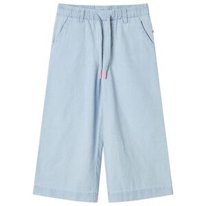 vidaXL Bukser til b&oslash;rn str. 116 denimbl&aring;