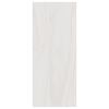 vidaXL bogreol 40x30x71,5 cm massivt fyrretr&aelig; hvid