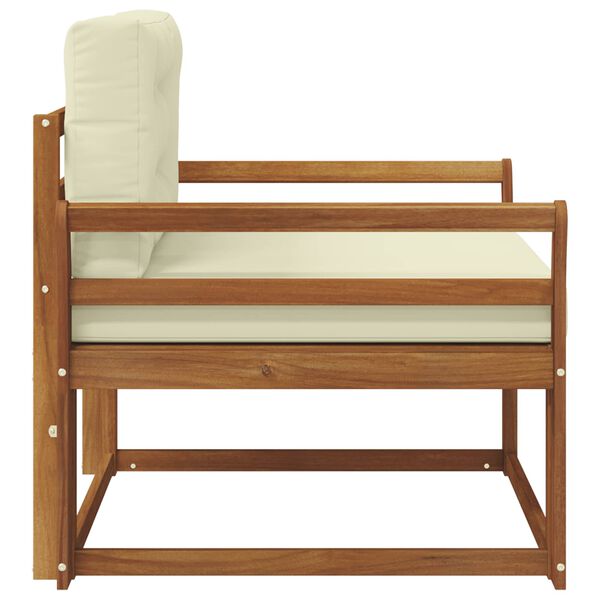 vidaXL Udend&oslash;rs Mellem Sofa Massivt Akacietr&aelig; Naturfarvet