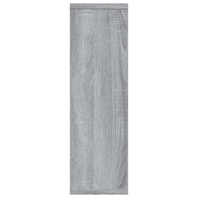 vidaXL væghylde 85x16x52,5 cm konstrueret træ grå sonoma-eg