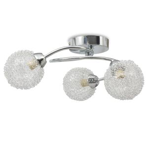 vidaXL loftslampe med 3 G9-p&aelig;rer 120 W