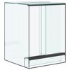 vidaXL Terrarium med opbevaring Transparent 30 x 30 x 40 cm Glas