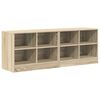 vidaXL Sengeskab 2 stk. Sonoma-eg 66 x 33 x 48 cm Konstrueret tr&aelig;