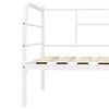 vidaXL stel til daybed 90x200 cm metal hvid