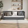 vidaXL daybed 80x200 cm massivt fyrretr&aelig; gr&aring;