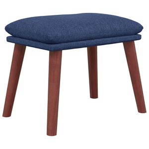 vidaXL fodskammel 45x29,5x35 cm stof bl&aring;
