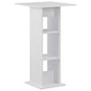 vidaXL barbord 60x60x110 cm hvid