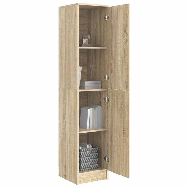 vidaXL Highboard Sonoma eg 35 x 39 x 168 cm
