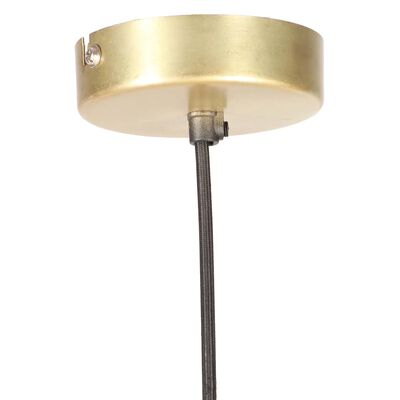 vidaXL hængelampe 25 W rund 28,5 cm E27 messingfarvet