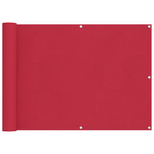 vidaXL Altan Sk&aelig;rm Bordeaux 75 x 300 cm Oxford stof
