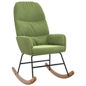 vidaXL gyngestol fl&oslash;jl lysegr&oslash;n