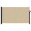 vidaXL sammenrullelig sidemarkise 120x500 cm beige