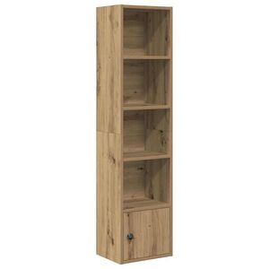 vidaXL bogreol 31x24x127 cm konstrueret tr&aelig; kunsteg