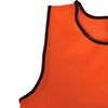 10 stk Orange Sport Bib Junior