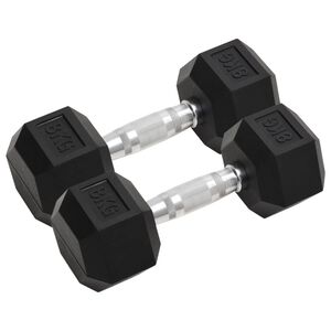 vidaXL h&aring;ndv&aelig;gte 2 stk. 8 kg st&oslash;bejern i alt