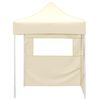 vidaXL Party Tent Creme 200 x 200 x 315 cm Oxford stof
