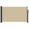 vidaXL sidemarkise 117x300 cm sammenrullelig beige