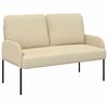 vidaXL Sofas&aelig;t med pude 3 pcs Creme 115 x 56 x 80 cm Krydsfin&eacute;r