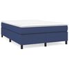 vidaXL Boxspring sengeramme 140x200 cm stof bl&aring;