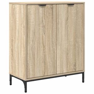 vidaXL Sideboard Sonoma eg 69,5 x 33 x 82 cm Konstrueret tr&aelig;