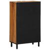 vidaXL Highboard Naturfarvet 60 x 33,5 x 100 cm Massivt Akacietræ