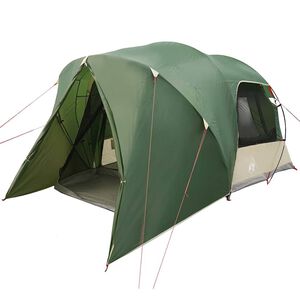 vidaXL Dombet 6-personer med tag Gr&oslash;n 500 x 314 x 206 cm