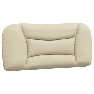 vidaXL gavlpude Hvar 80 cm stof cremefarvet