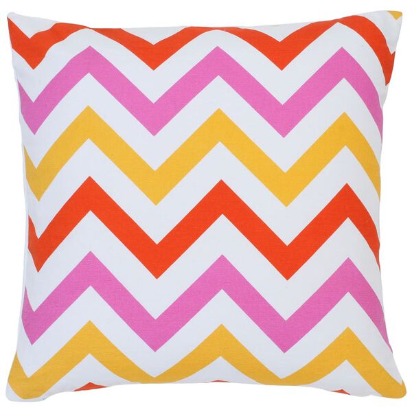 vidaXL puder 2 stk. med print 40x40 cm bomuld flerfarvet