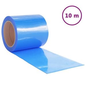 vidaXL b&aelig;ndelgardin 200 mm x 1,6 mm 10 m PVC bl&aring;