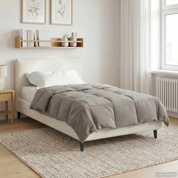 vidaXL Hel&aring;rs dyne Quilting Gr&oslash;n 135 x 200 cm Mikrofiber