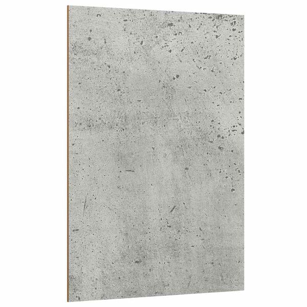 vidaXL Dekor Panels 50 pcs Beton Gr&aring; 30 x 42 x 0.27 cm Konstrueret tr&aelig;