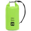 vidaXL vandt&aelig;t t&oslash;rpose 20 l PVC gr&oslash;n
