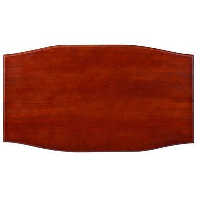 vidaXL sofabord 90x50x40 cm massivt mahognitræ klassisk brun