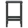 vidaXL Adirondack-havebord 38x38x46 HDPE antracitgrå