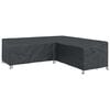 vidaXL M&oslash;belbetr&aelig;k 270 x 270 x 80 cm 600D Oxford Stof L-form Vandt&aelig;t