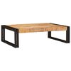 vidaXL Badev&aelig;relseshylde Brun 80 x 50 x 23 cm Solid Ru raw mango tr&aelig;